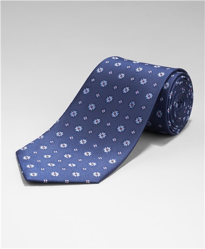фото галстука HENDERSON, цвет синий, TS-2038 NAVY