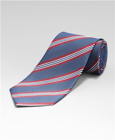 фото галстука HENDERSON, цвет синий, TS-2047 NAVY