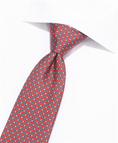 фото галстука HENDERSON, цвет красный, TS-2064 RED