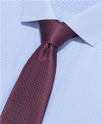 фото галстука HENDERSON, цвет бордовый, TS-2082 BORDO