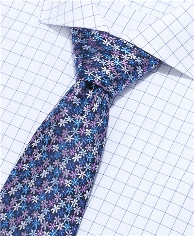 фото галстука HENDERSON, цвет фиолетовый, TS-2087 VIOLET