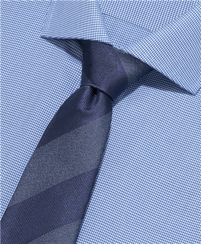 фото галстука HENDERSON, цвет синий, TS-2091 NAVY