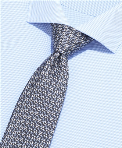 фото галстука HENDERSON, цвет голубой, TS-2095 BLUE