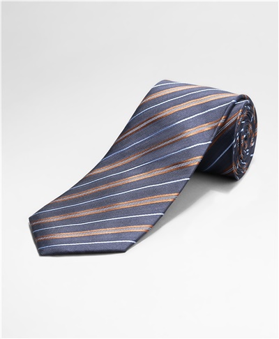 фото галстука HENDERSON, цвет синий, TS-2135 NAVY