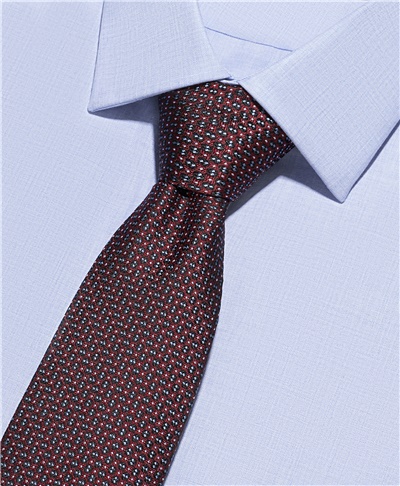 фото галстука HENDERSON, цвет бордовый, TS-2149 BORDO