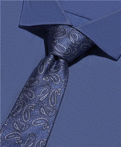 фото галстука HENDERSON, цвет синий, TS-2175 NAVY