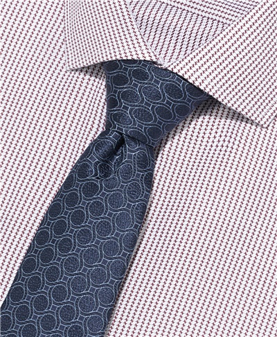 фото галстука HENDERSON, цвет синий, TS-2176 NAVY