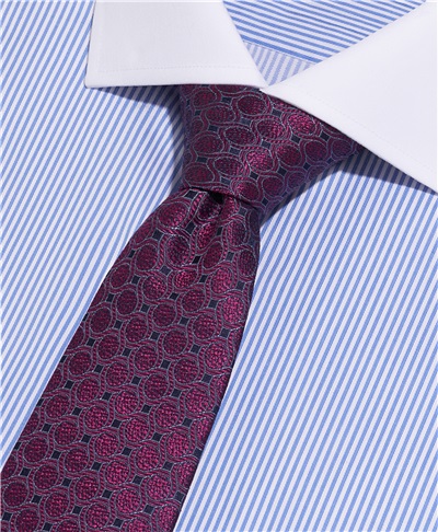 фото галстука HENDERSON, цвет бордовый, TS-2178 BORDO