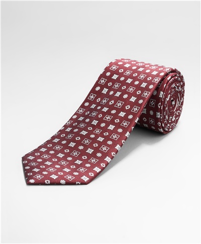 фото галстука HENDERSON, цвет бордовый, TS-2191 BORDO