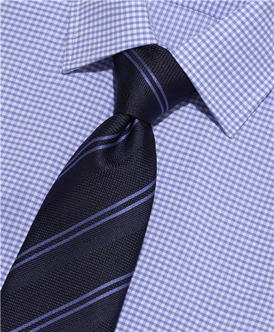 фото галстука HENDERSON, цвет синий, TS-2197 NAVY