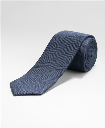 фото галстука HENDERSON, цвет синий, TS-2204 NAVY