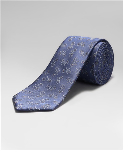 фото галстука HENDERSON, цвет темно-голубой, TS-2218 DBLUE