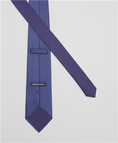 фото галстука HENDERSON, цвет темно-голубой, TS-2220-1 DBLUE