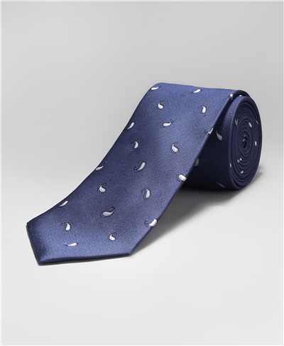 фото галстука HENDERSON, цвет синий, TS-2221 NAVY