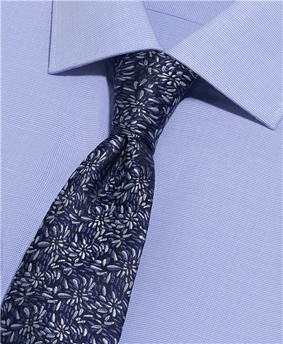 фото галстука HENDERSON, цвет синий, TS-2225 NAVY