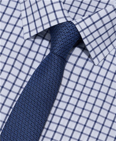 фото галстука HENDERSON, цвет темно-голубой, TS-2265 DBLUE