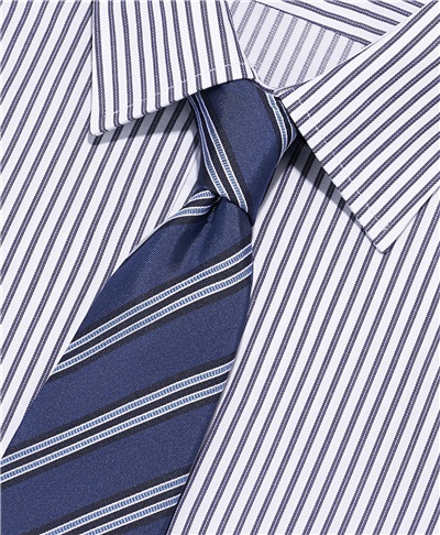 фото галстука HENDERSON, цвет темно-голубой, TS-2267 DBLUE