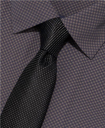фото галстука HENDERSON, цвет черный, TS-2273 BLACK