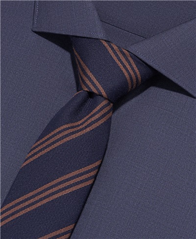 фото галстука HENDERSON, цвет синий, TS-2280 NAVY