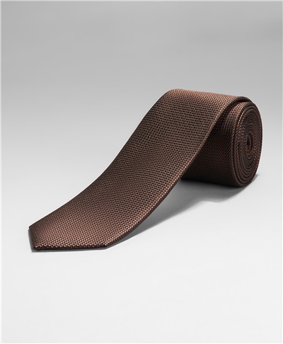 фото галстука HENDERSON, цвет коричневый, TS-2281 BROWN