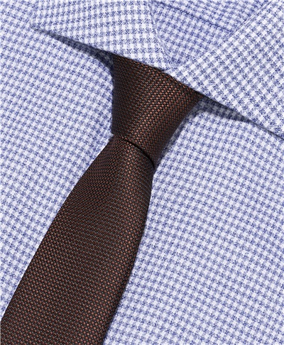 фото галстука HENDERSON, цвет коричневый, TS-2281 BROWN
