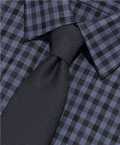 фото галстука HENDERSON, цвет темно-синий, TS-2286 DNAVY