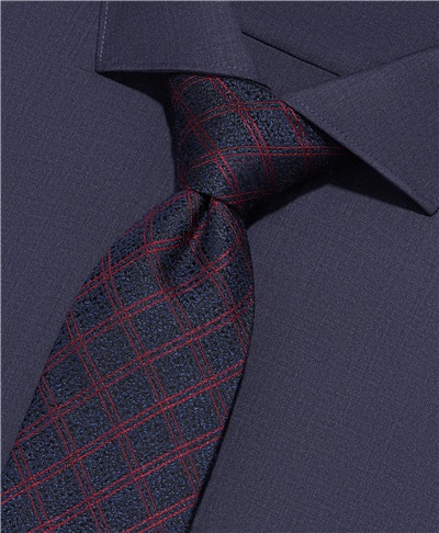 фото галстука HENDERSON, цвет синий, TS-2294 NAVY