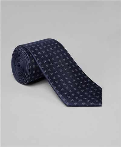 фото галстука HENDERSON, цвет синий, TS-2297 NAVY