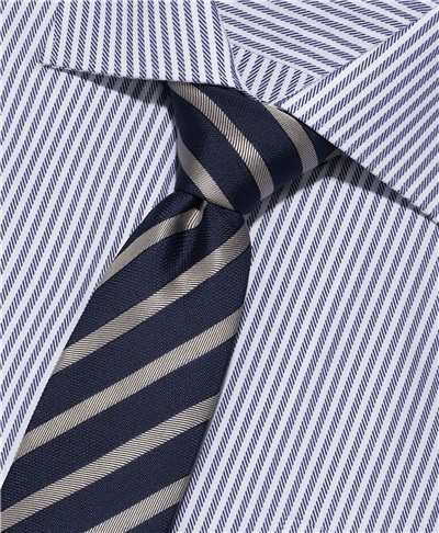 фото галстука HENDERSON, цвет синий, TS-2300 NAVY