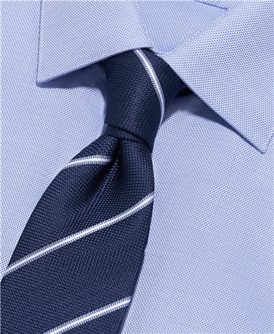 фото галстука HENDERSON, цвет синий, TS-2303 NAVY