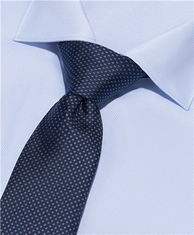 фото галстука HENDERSON, цвет темно-голубой, TS-2305-1 DBLUE