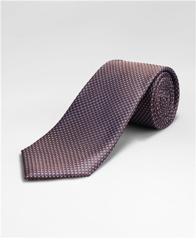 фото галстука HENDERSON, цвет темно-коричневый, TS-2306 DBROWN