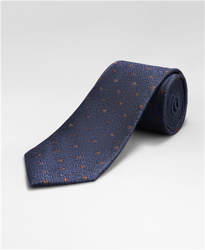 фото галстука HENDERSON, цвет синий, TS-2307 NAVY