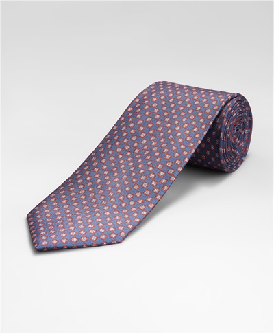 фото галстука HENDERSON, цвет синий, TS-2317 NAVY