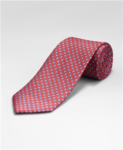 фото галстука HENDERSON, цвет темно-красный, TS-2318 DRED