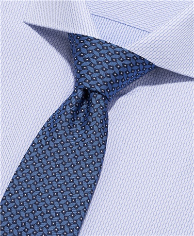 фото галстука HENDERSON, цвет темно-голубой, TS-2322 DBLUE