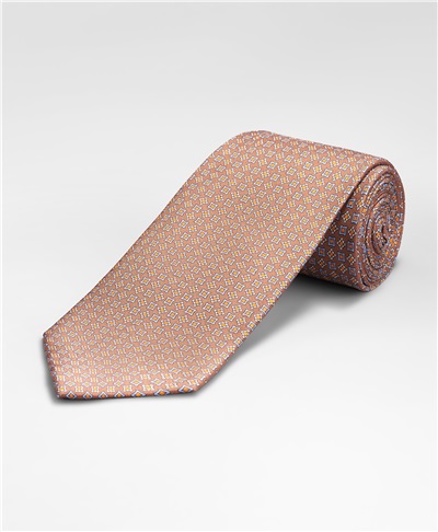 фото галстука HENDERSON, цвет светло-коричневый, TS-2327 LBROWN