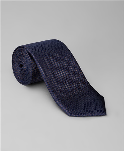 фото галстука HENDERSON, цвет синий, TS-2328-1 NAVY