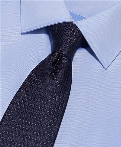 фото галстука HENDERSON, цвет синий, TS-2328-1 NAVY