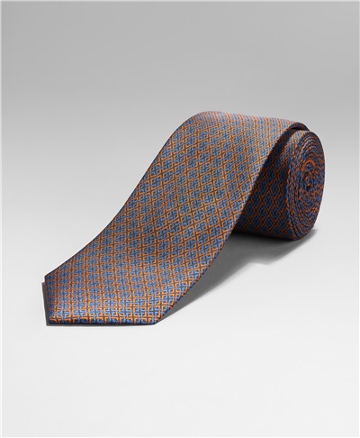 фото галстука HENDERSON, цвет синий, TS-2333 NAVY