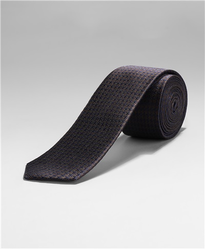 фото галстука HENDERSON, цвет темно-коричневый, TS-2336 DBROWN