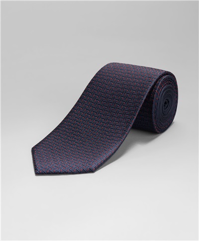 фото галстука HENDERSON, цвет темно-синий, TS-2346 DNAVY