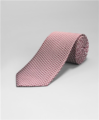 фото галстука HENDERSON, цвет темно-красный, TS-2350 DRED