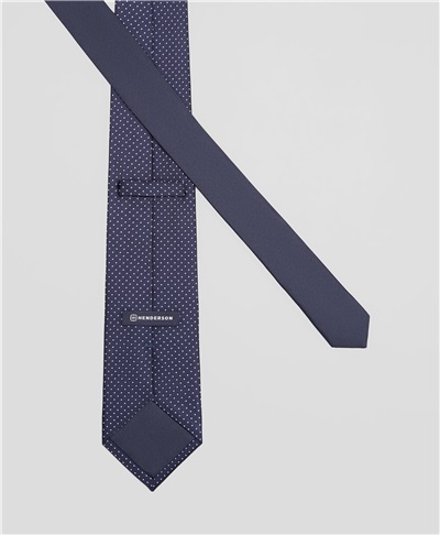 фото галстука HENDERSON, цвет синий, TS-2352 NAVY