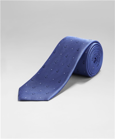 фото галстука HENDERSON, цвет темно-голубой, TS-2362 DBLUE