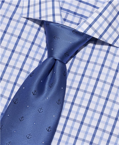 фото галстука HENDERSON, цвет темно-голубой, TS-2362 DBLUE