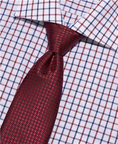 фото галстука HENDERSON, цвет темно-красный, TS-2364 DRED