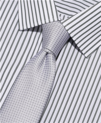 фото галстука HENDERSON, цвет светло-серый, TS-2370 LGREY