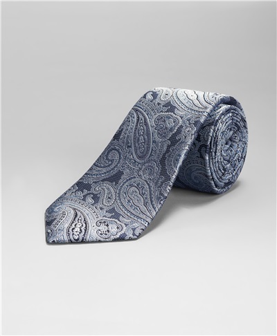 фото галстука HENDERSON, цвет темно-голубой, TS-2374 DBLUE