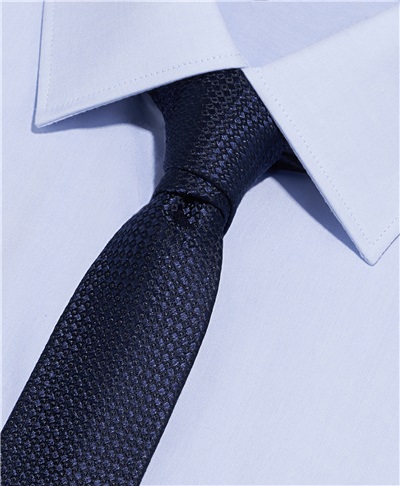 фото галстука HENDERSON, цвет темно-синий, TS-2385 DNAVY
